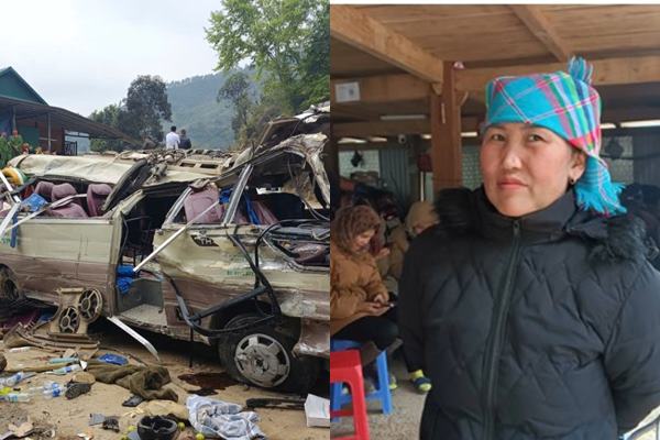 Nhân chứng bàng hoàng kể điều t:âm li:nh lúc xe khách chở đoàn từ thiện ở Lào Cai lật, n:ạn nhân rơi ra ngoài, 9 người không qua khỏi