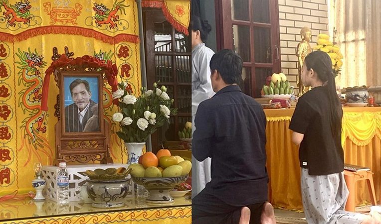 Vợ trẻ Thương Tín đưa con gái 12 tuổi về chịu t:ang, khán giả d:ậy sóng tr:ách m:óc: ‘Lúc chồng b:ệnh chẳng đưa con về thăm, giờ m:ất rồi mới xuất hiện để làm gì?’