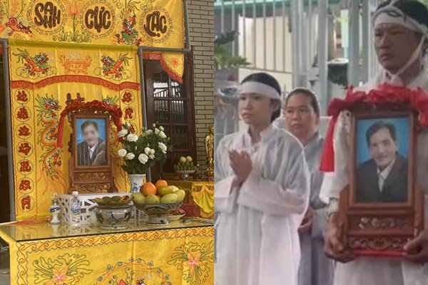 Biết tin nhà chùa làm lễ cầu siêu cho ba, con gái út của nghệ sĩ Thương Tín nhắn gửi một câu ai nghe xong cũng đ:au đến “xé lòng”