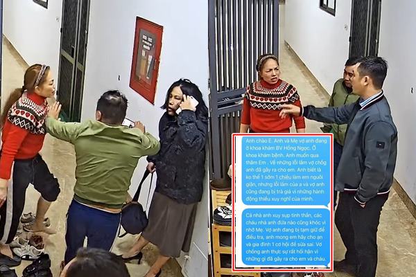 Đọc hết đoạn tin nhắn của người chồng vụ h:à:nh hu:n:g hàng xóm ở chung cư Hà Nội, CDM quyết định quay xe khi xuất hiện tình tiết bất ngờ: Thấy cũng tội mà thôi để pháp luật vào cuộc