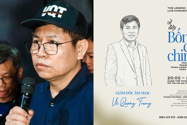 Không còn im lặng để bị nghe chử:i, Giám đốc Âm nhạc Vũ Quang Trung nói lý do dàn nghệ sĩ rút khỏi show “Về đây bốn cánh chim trời”, nghe xong thì tất cả im bặt, không ai dám ho he nửa lời